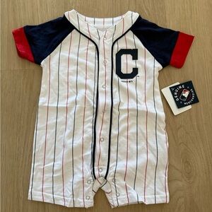Genuine Merchandise Cleveland Indians Baby Romper NWT